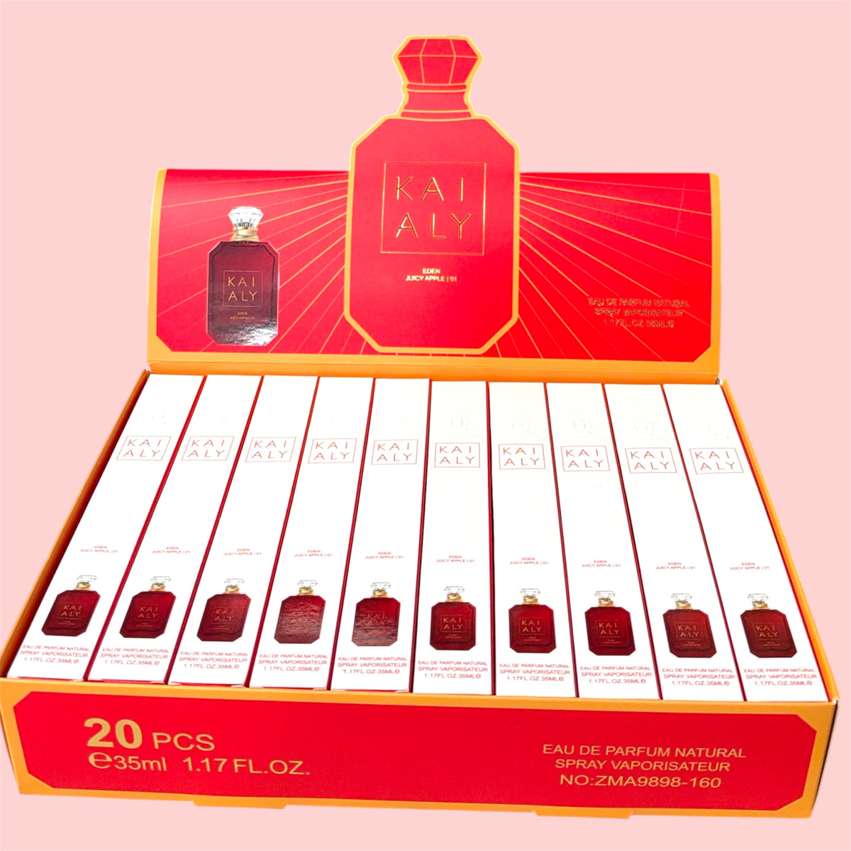 KAIALY EDEN JUICY APPLE | 01 TRAVEL SIZE PERFUME 20 PCS 1.17FL OZ/35ML ZMA9898-160