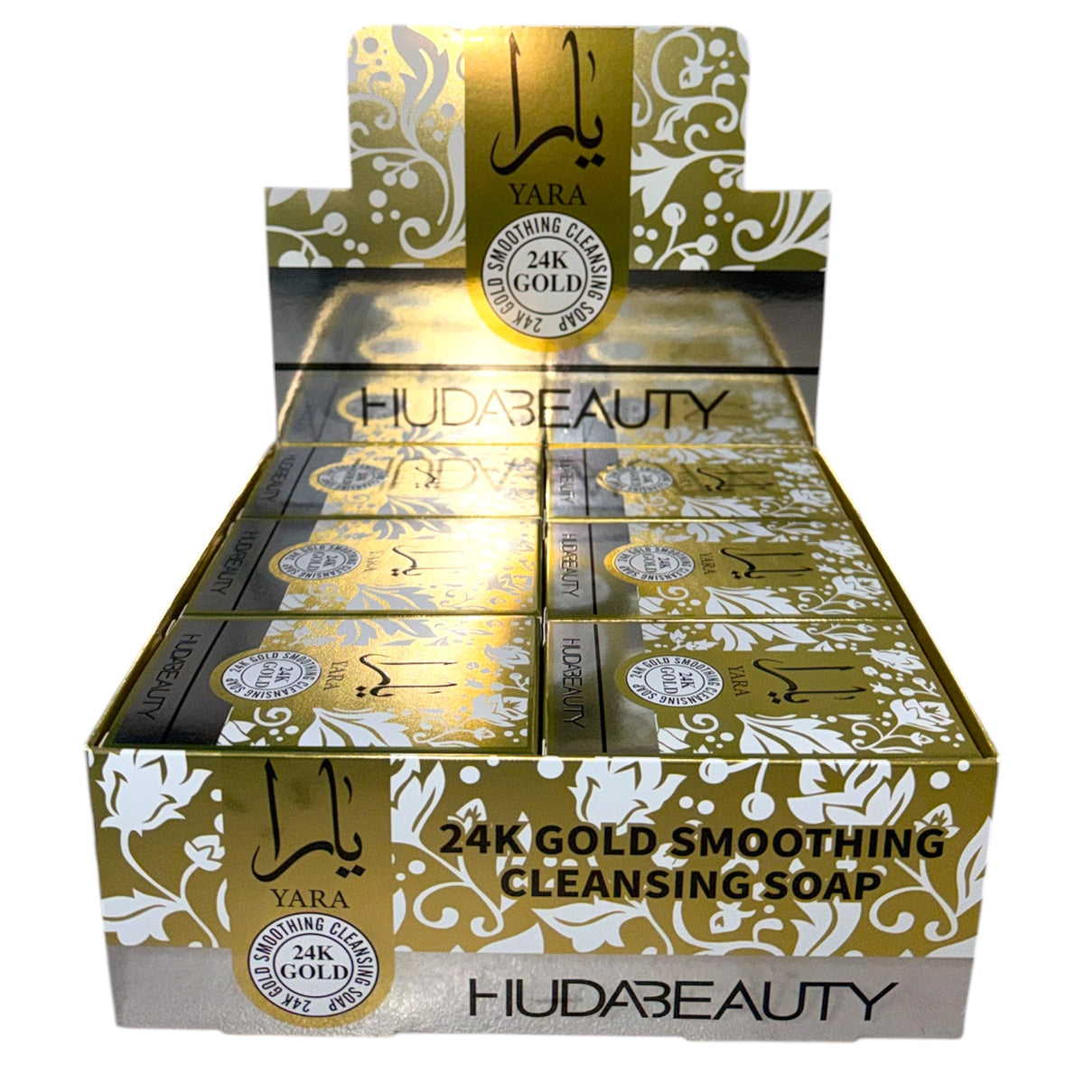 GOLD 24K GOLD SMOOTHING CLEANSING SOAP 12PCS