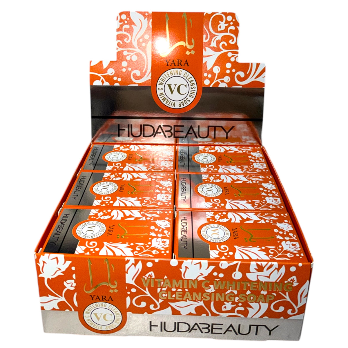 ORANGE VITAMIN C WHITENING CLEANSING SOAP 12PCS