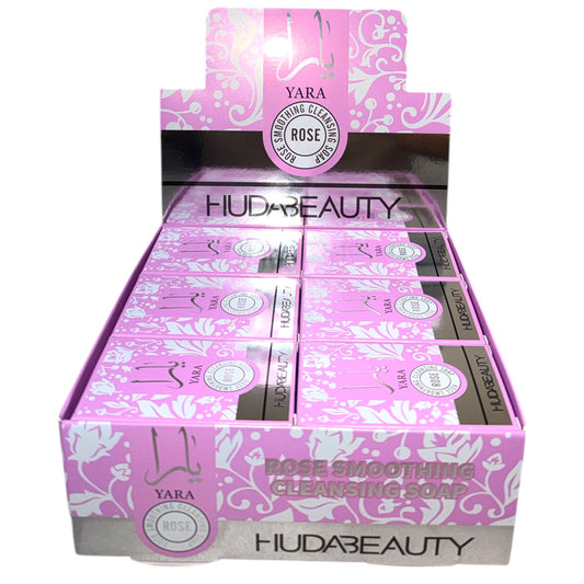 PINK ROSE SMOOTHING CLEANSING SOAP 12PCS