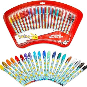 POKÉMON 20 PIECE GEL PEN SET