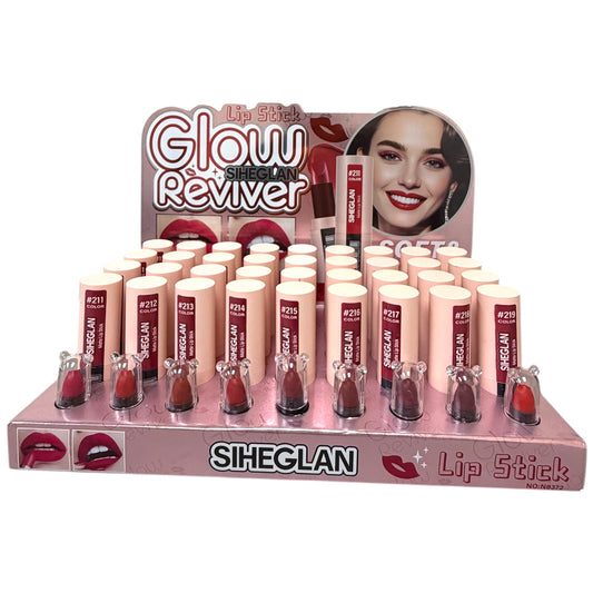 SIHEGLAN GLOW REVIVER LIP STICK 36PCS