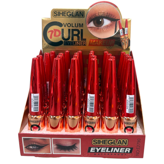 SIHEGLAN EYELINER WATERPROOF 24PCS