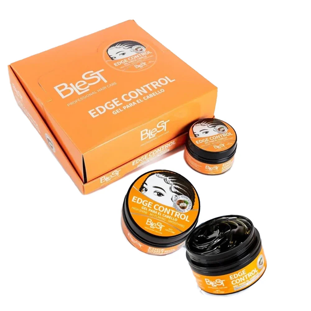 BLEST EDGE CONTROL GEL PARA EL CABELLO COCONUT  EXTRACT 3PCS