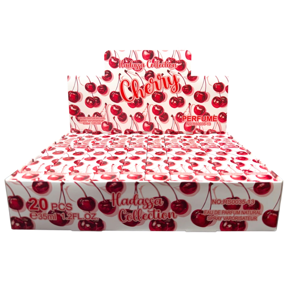 CHERRY TRAVEL SIZE PERFUMES 20PCS DISPLAY NO.RS0035-13