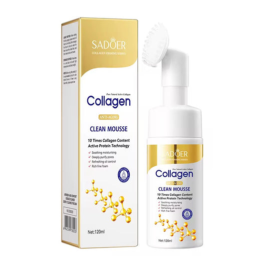 SADOER COLLAGEN ANTI-AGING CLEAN MOUSSE 2PCS