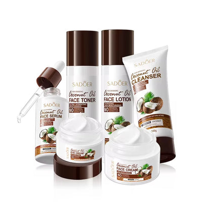 SADOER COCONUT OIL SIX PIECE SET