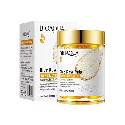 BIOAQUA RICE HAIR ESSENTIAL OIL 3 PCS