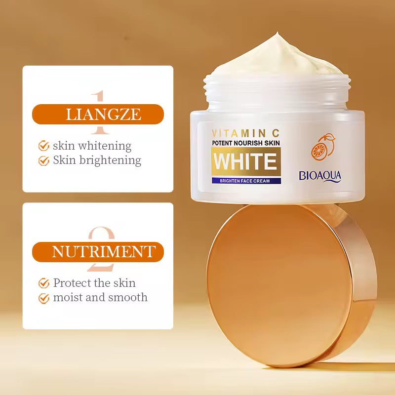 BIOAQUA VITAMIN C BRIGHTEN FACE CREAM 3 PCS