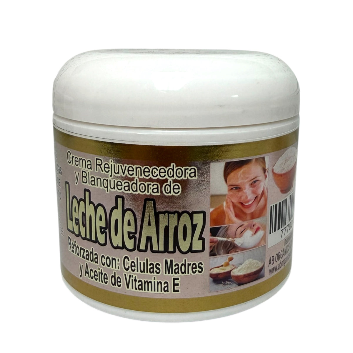 CREMA REJUVENECEDORA Y BLANQUEDORA DE LECHE DE ARROZ 2 PCS