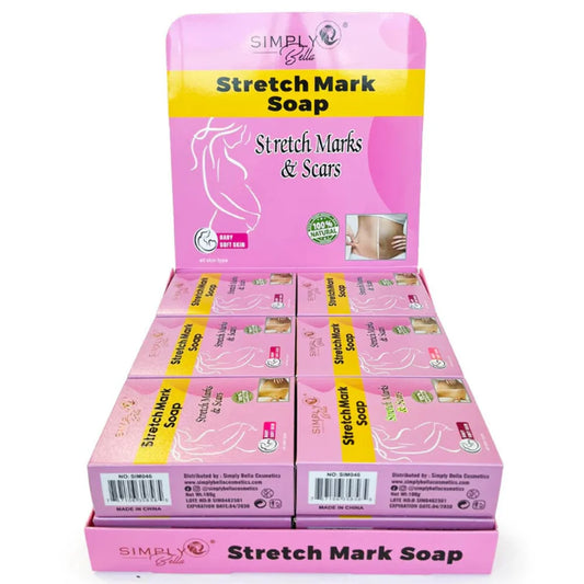 SIMPLY BELLA STRETCH MARK SOAP 12PCS