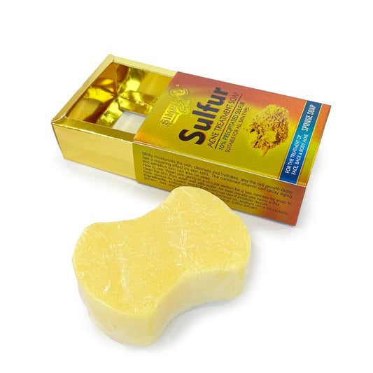 SIMPLY BELLA SULFUR ACNE TREATMENT SOAP 12PCS