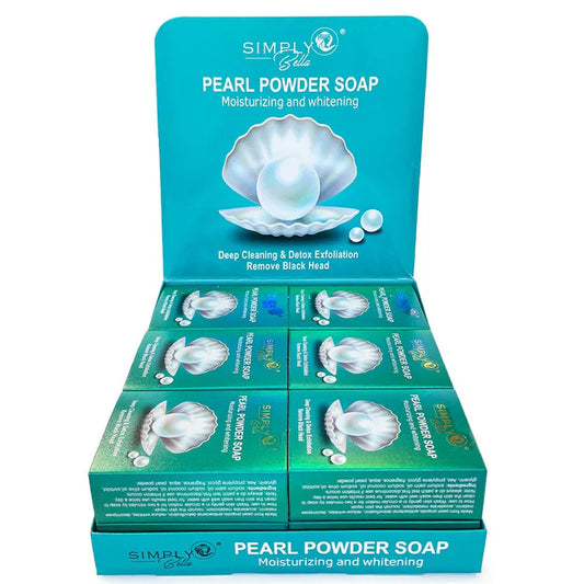 SIMPLY BELLA PEARL POWDER SOAP 12PCS