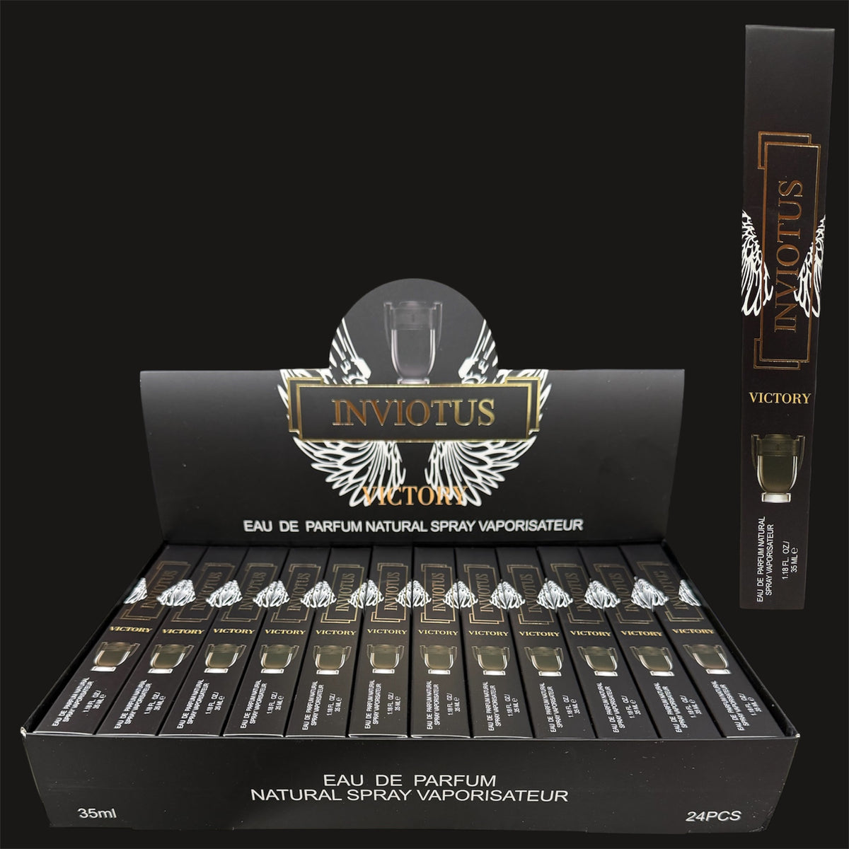 INVIOTUS VICTORY NATURAL SPRAY VAPORISATEUR 24 PCS DISPLAY