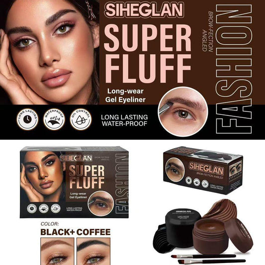 SIHEGLAN SUPER FLUFF LONG-WEAR GEL EYELINER 12 PCS DISPLAY NO.V1035
