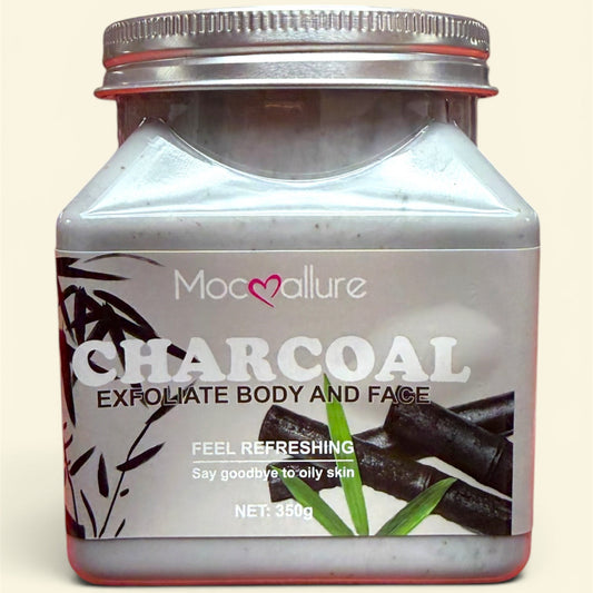 MOC❤️ALLURE CHARCOAL BODY AND FACE LOTION 2 PCS