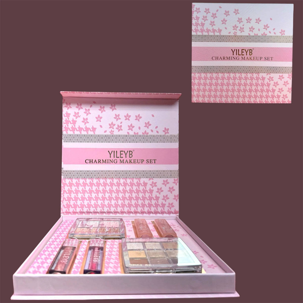 YILEYB CHARMING MAKEUP SET 6 PCS DISPLAY NO.YL-218