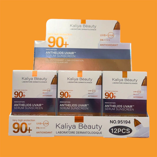 KALIYA BEAUTY HIGH PROTECTION SERUM SUNSCREEN 12 PCS DISPLAY NO.95194