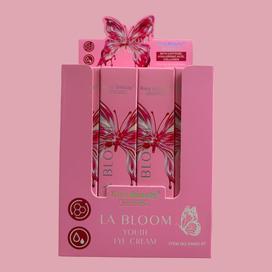 KISS BEAUTY LA BLOOM YOUTH EYE CREAM 12 PCS DISPLAY