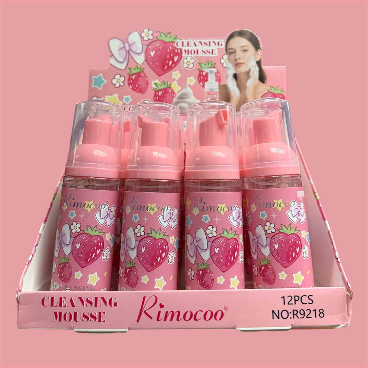 RIMOCOO CLEANSING MOUSSE 12 PCS DISPLAY