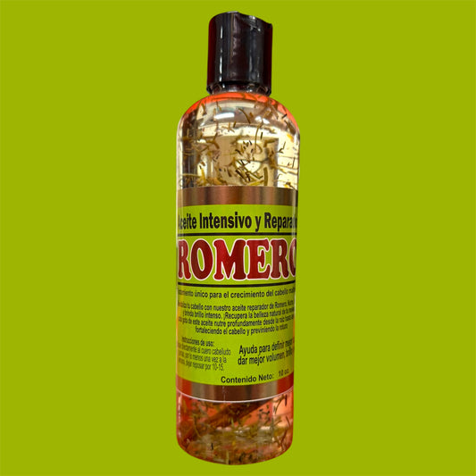ACEITE INTENSIVO Y REPARADOR DE ROMERO/HAIR OIL 2 PCS