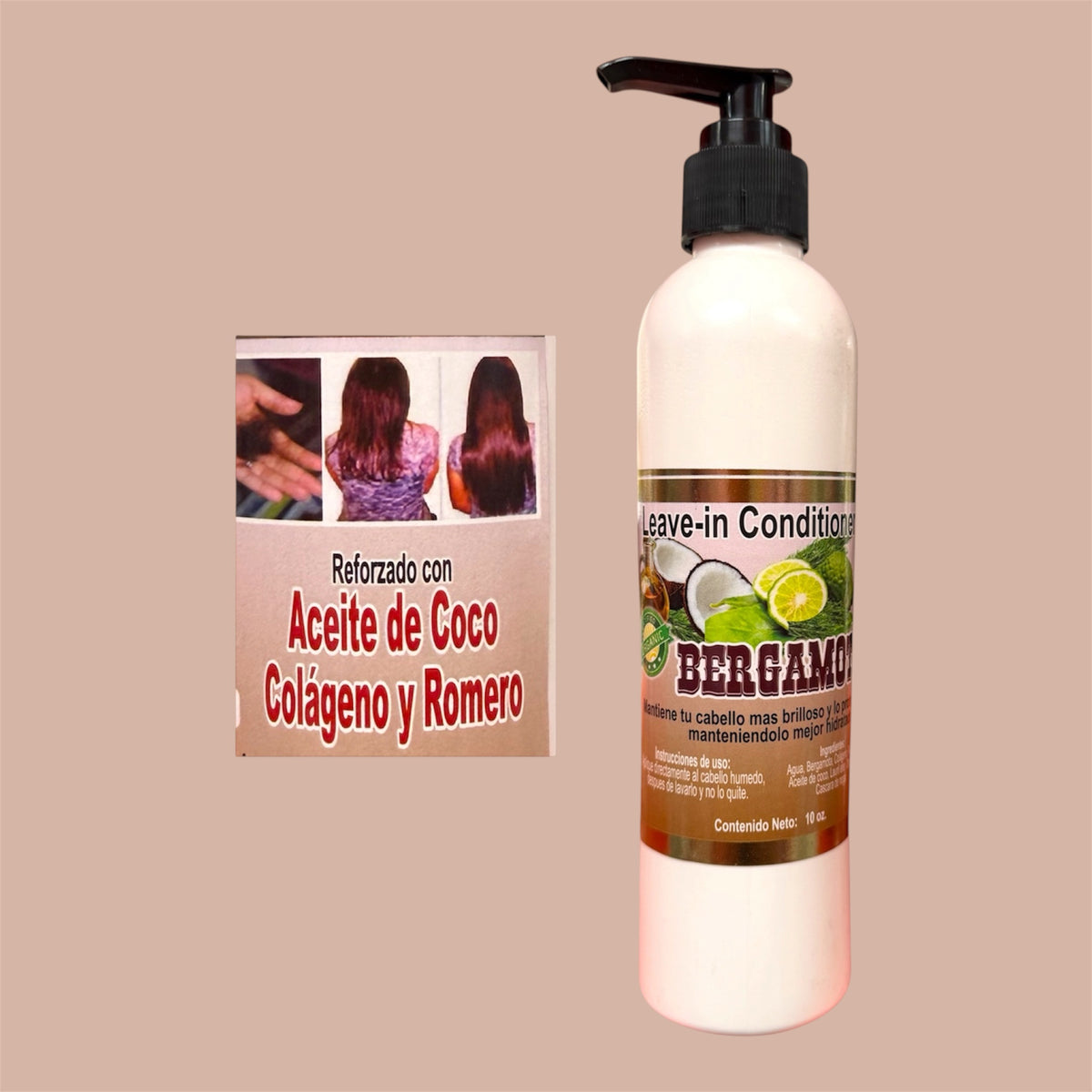 LEAVE-IN CONDITIONER BERGAMOTA 2 PCS