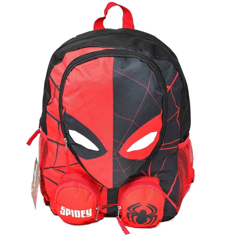 SPIDER-MAN HEAD KIDS BACKPACK 16” 1 PC