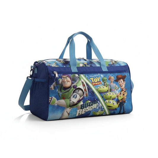 TOY STORY KIDS DUFFLE BAG BUZZ LIGHTYEAR, WOODY & FRIENDS TRAVEL BAG 1 PC