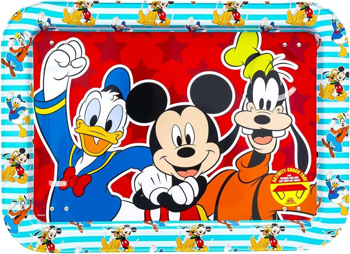 MICKEY & FRIENDS ACTIVITY - SNACK TRAY WITH LEGS 1 PC