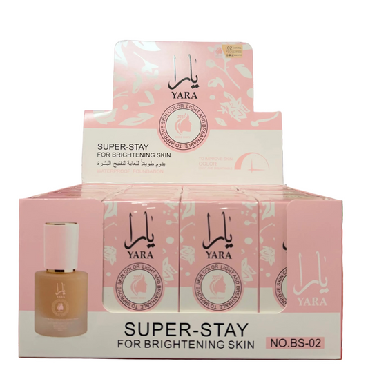 SUPER-STAY WATERPROOF FOUNDATION 12 PCS DISPLAY NO.BS-02