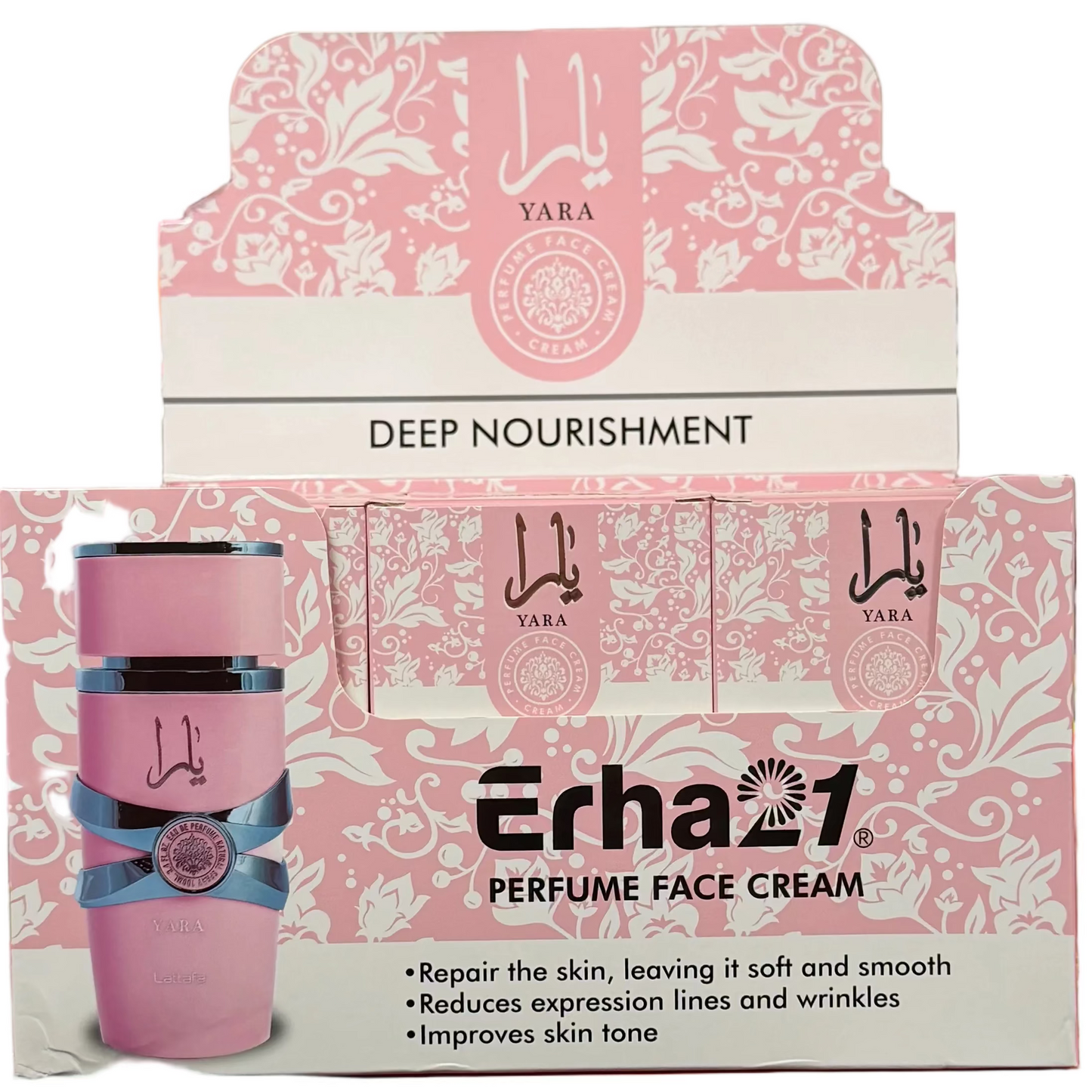 ERHA21 PERFUME FACE CREAM 12 PCS DISPLAY NO.ER-50XSMS-0102