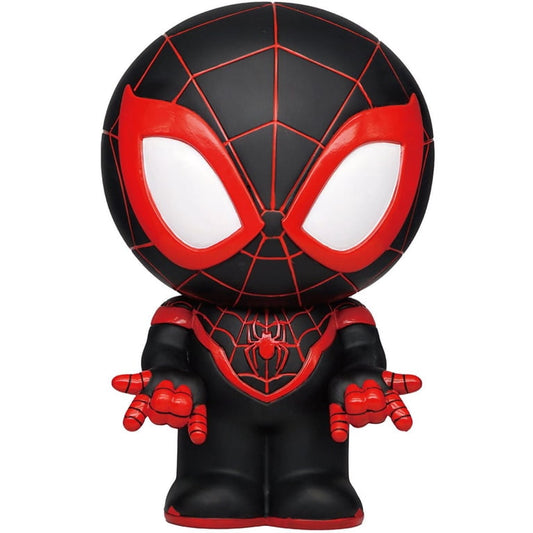 SPIDER-MAN MILES MORALES BLACK & RED SUIT PVC MONEY BANK