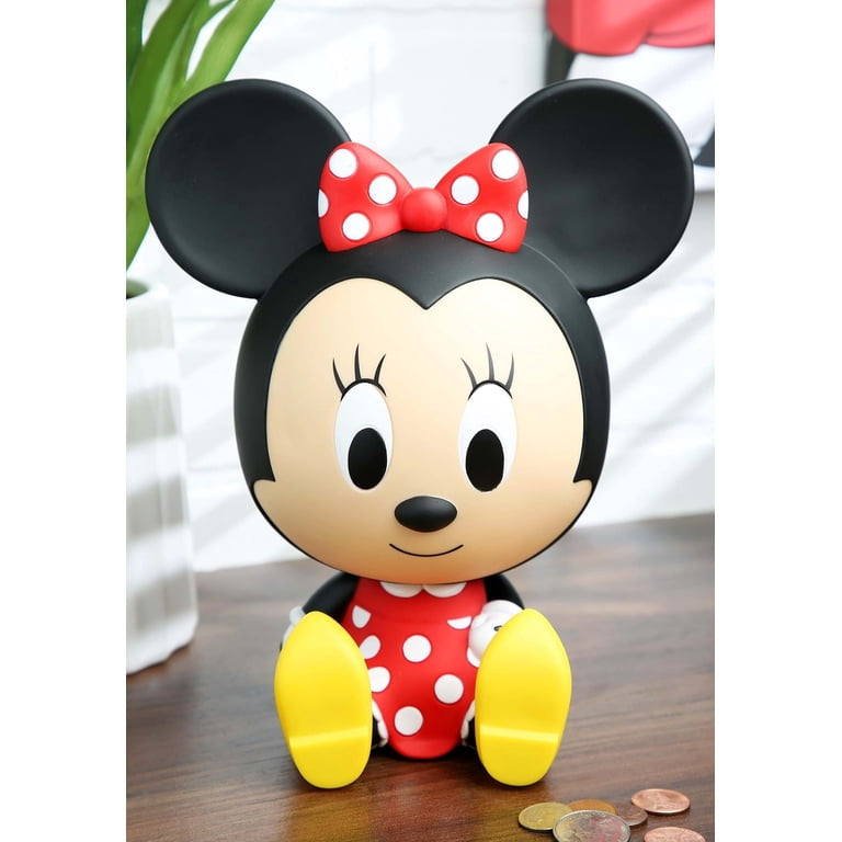 MINNIE MOUSE SITTING PVC FIGURAL MONEY BANK