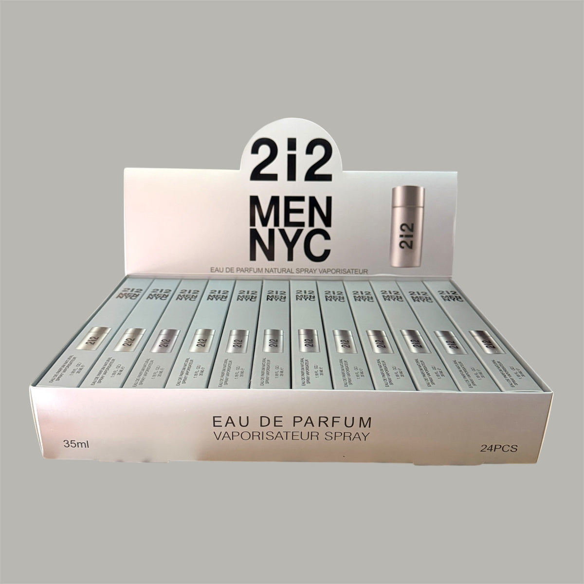 2i2 MEN NYC TRAVEL SIZE PERFUME 24 PCS DISPLAY B100-04