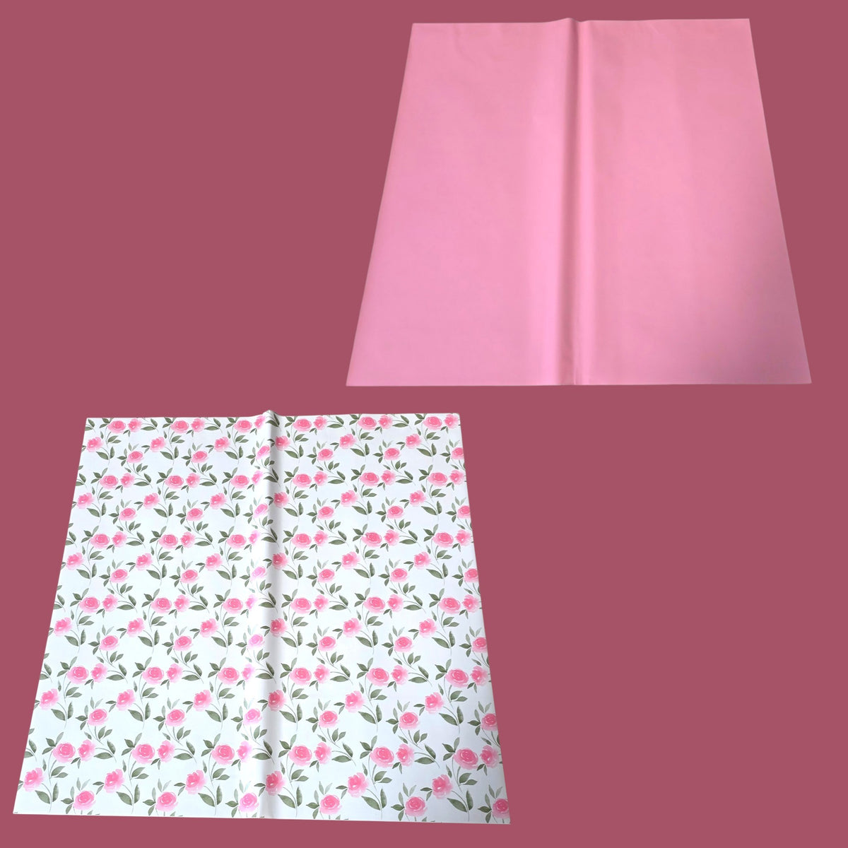 FLOWER PRINT KOREAN PAPER 20 PCS
