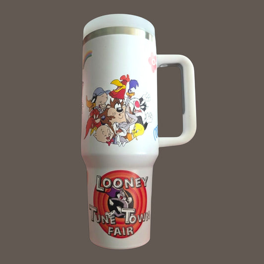 (#72) LOONEY GROUP S-WATER CANISTER WITH STRAW 40 OZ./1.18 L 1 PC