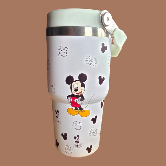 (#66) MOUSE S-WATER CANISTER WITH BUILT IN STRAW 20 OZ./.59 L 1 PC