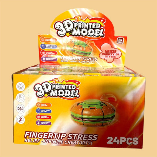 BURGER FINGER TOY 24 PCS DISPLAY