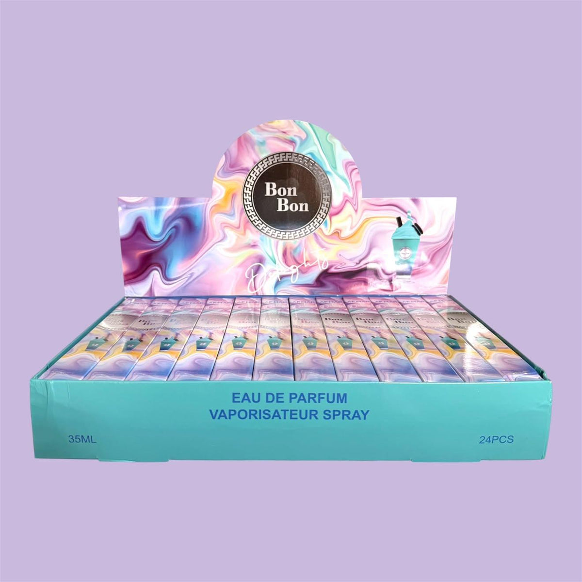 BON BON TRAVEL SIZE PERFUME 24 PCS DISPLAY H100-037