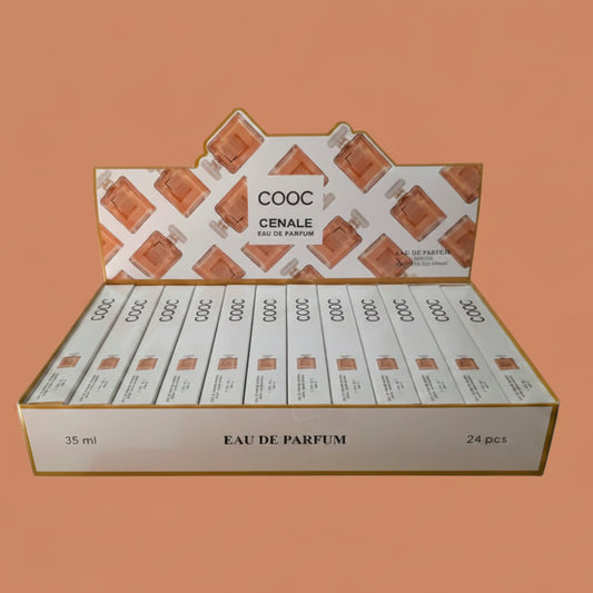 COOC TRAVEL SIZE PERFUME 24 PCS DISPLAY 1912-75