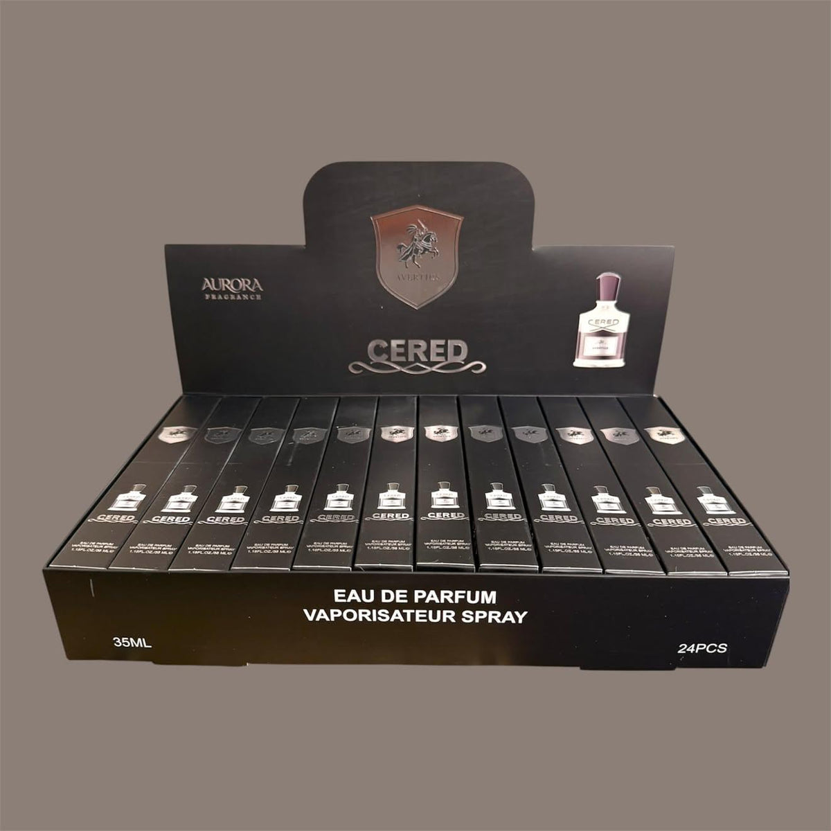 CERED TRAVEL SIZE PERFUME 24 PCS DISPLAY H101-050