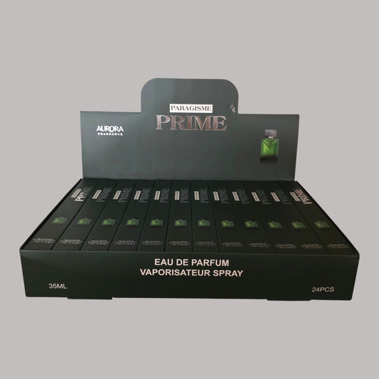PARAGISME PRIME TRAVEL SIZE PERFUME 24 PCS DISPLAY H101-026