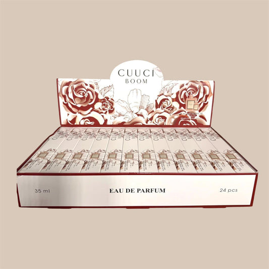 GUUCI BOOM TRAVEL SIZE PERFUME 24 PCS DISPLAY 1912-17