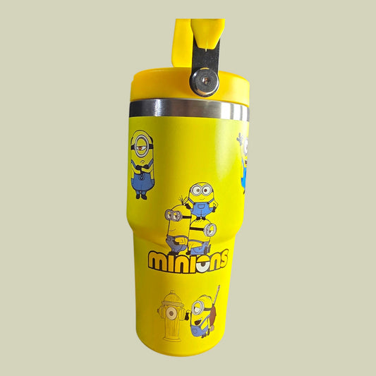 (#51) MINION GROUP S-WATER CANISTER WITH BUILT IN STRAW 20 OZ./.59 L 1 PC