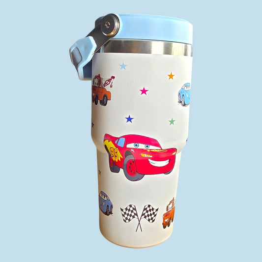 (#55) CAR S-WATER CANISTER WITH BUILT IN STRAW 20 OZ./.59 L 1 PC
