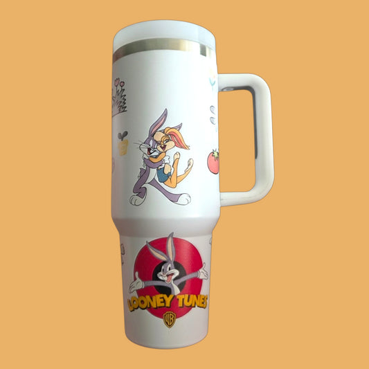 (#71) BUNNY HUG S-WATER CANISTER WITH STRAW 40 OZ./1.18 L 1 PC